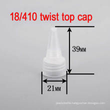 18/410 Round Bottle Packaging Screw Plastic Twist Spout/Top Cap